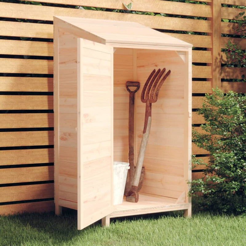 Vidaxl Garden capannone 55x52x112 cm Pineo solido
