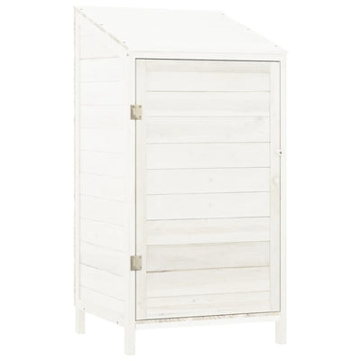 Vidaxl Garden Shed 55x52x112 cm de pino sólido