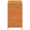 Vidaxl Garden Shed 55x52x112 cm de pino sólido marrón