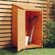 Vidaxl Garden Shed 55x52x112 cm de pino sólido marrón