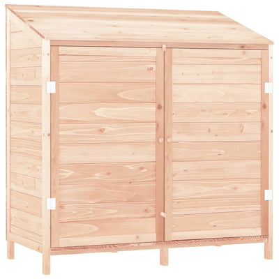 Vidaxl Garden Shed 102x52x112 cm de pino sólido