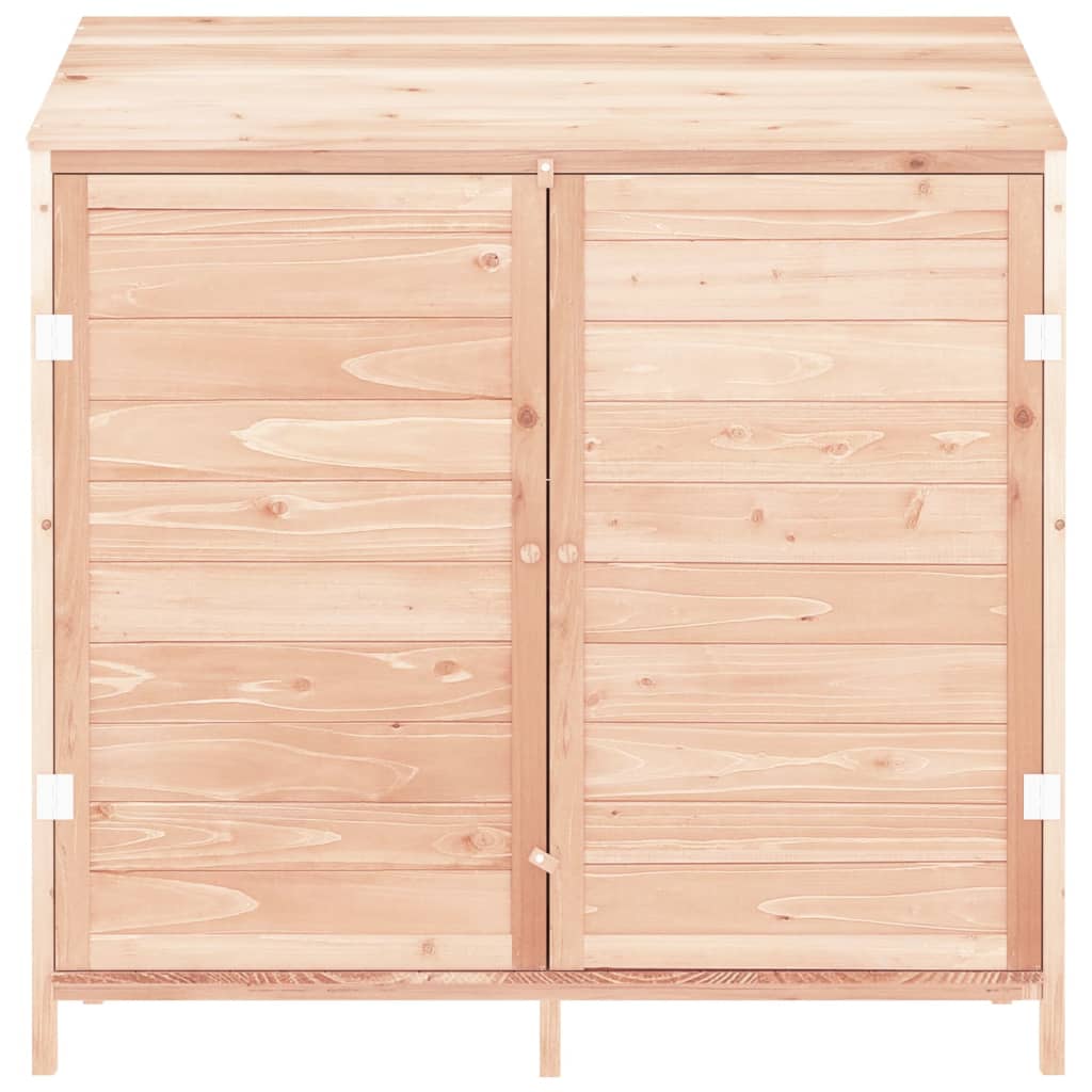 Vidaxl Garden Shed 102x52x112 cm de pino sólido