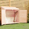 Vidaxl Garden Shed 102x52x112 cm de pino sólido
