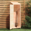 Vidaxl Garden Shed 55x52x174.5 cm de pino sólido