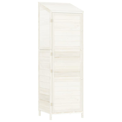 Vidaxl Garden Shed 55x52x174.5 cm de pino sólido