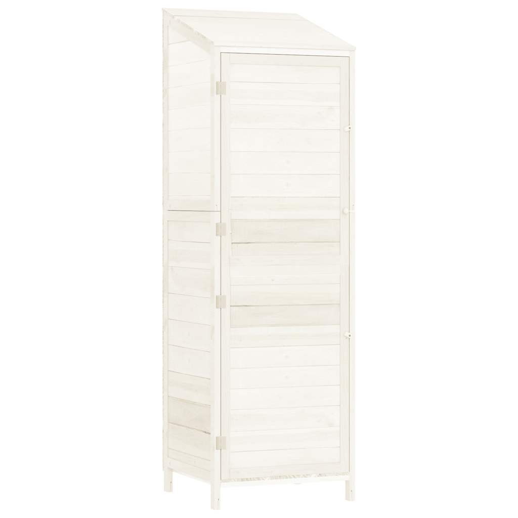 Vidaxl Garden Shed 55x52x174.5 cm de pino sólido