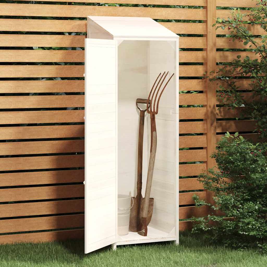 Vidaxl Garden Shed 55x52x174.5 cm de pino sólido