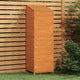 Vidaxl Garden Shed 55x52x174.5 cm de pino sólido marrón