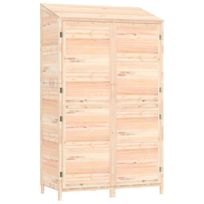 Vidaxl Garden Shed 102x52x174.5 cm Pino sólido