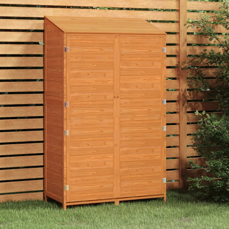 Vidaxl Garden HED 102X52X174.5 cm Pince Solido marrone
