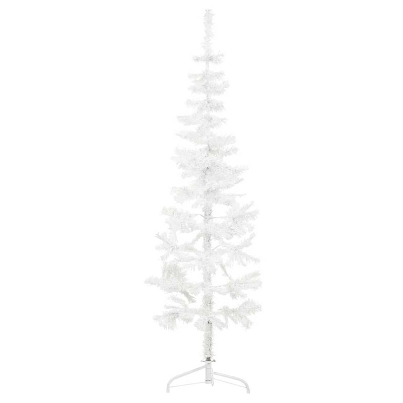 Vidaxl Kunstkerstboom metà con bianco stretto standard da 120 cm