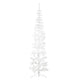 Vidaxl Kunstkerstboom Half con blanco estándar de 210 cm de 210 cm de blanco