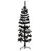 Vidaxl Kunstkerstboom metà con nero stretto standard 120 cm nero