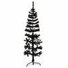 Vidaxl Kunstkerstboom metà con nero stretto standard da 150 cm nero