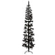 Vidaxl Kunstkerstboom metà con nero stretto standard 240 cm nero
