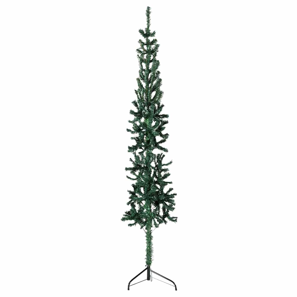 Vidaxl Kunstkerstboom metà con verde standard stretto 180 cm