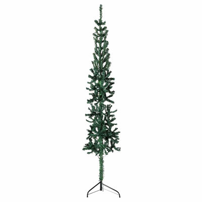 Vidaxl Kunstkerstboom metà con verde standard stretto 180 cm