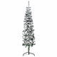 Vidaxl Kunstkerstboom mitad con nieve estrecha 150 cm