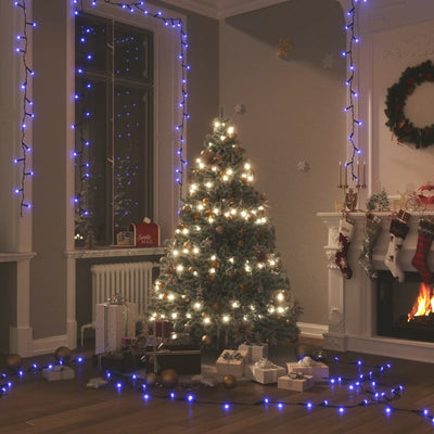 Garland leggera Vidaxl con 600 LED blu 60 m PVC
