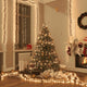 Vidaxl lichtslinger cluster met 1000 led's warmwit 11 m pvc