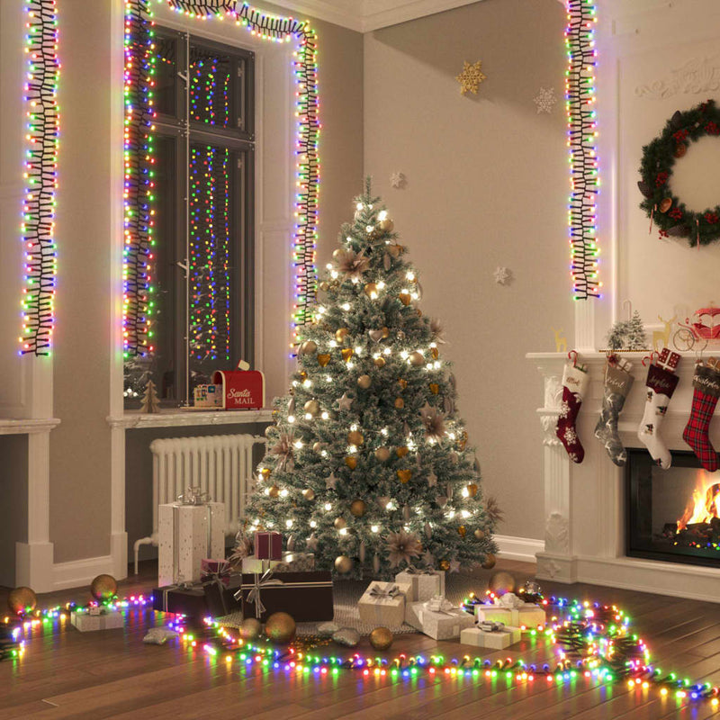 Vidaxl Light Garland Cluster con 1000 LED multicolor de 11 m PVC