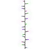 Vidaxl Light Garland Compact con 400 LED Pastel Multicolor 13 M PVC