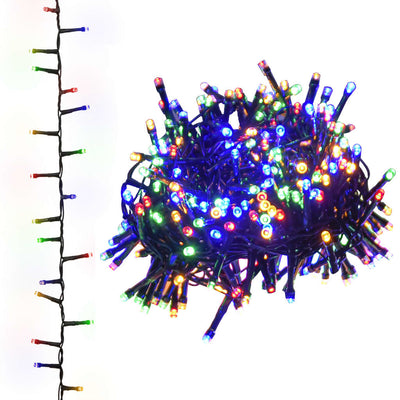 Vidaxl Light Garland Compact con 1000 LED multi -colore 25 M PVC