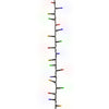 Vidaxl Light Garland Compact con 1000 LED multi -colore 25 M PVC