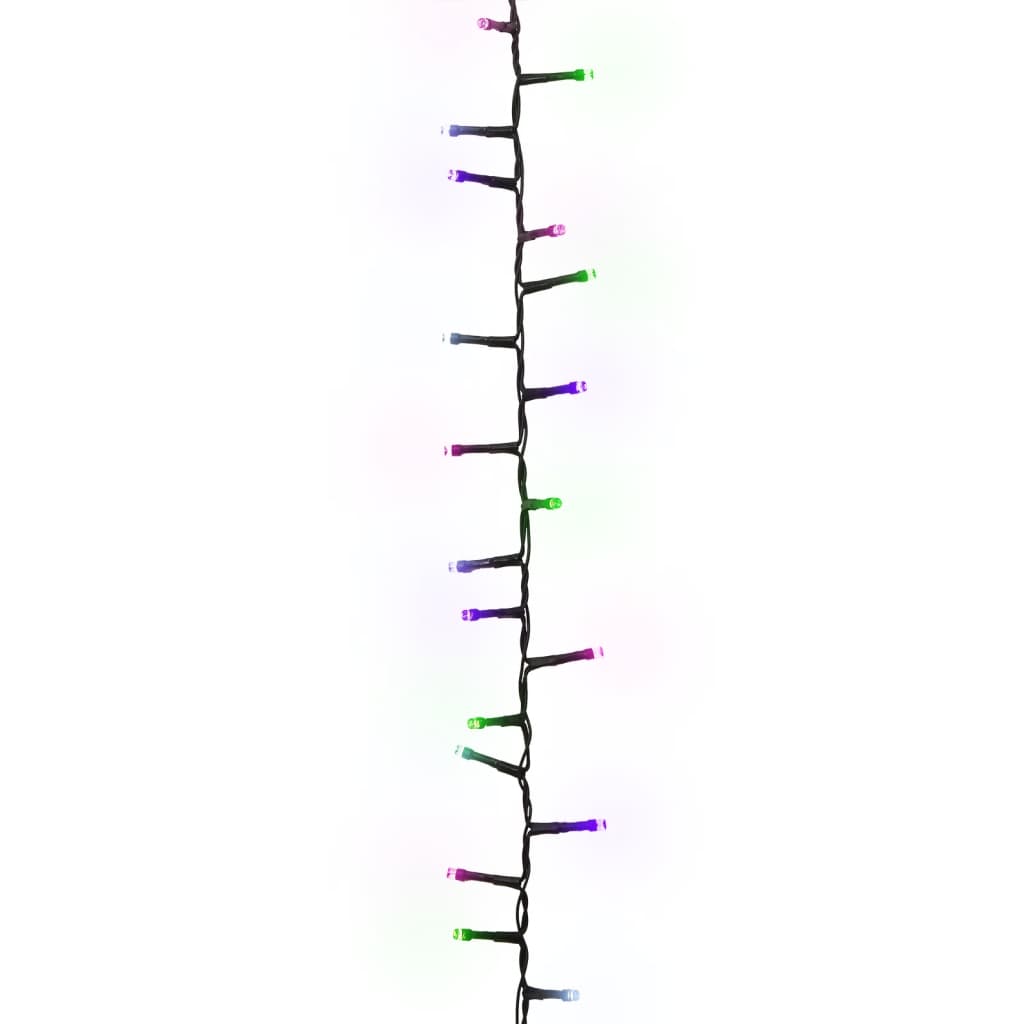 Vidaxl Light Garland Compact con 1000 LED pastello multicolore 25 M PVC