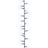 Vidaxl lichtslinger compact met 2000 led's blauw 45 m pvc