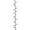 Vidaxl Light Garland Compact con 2000 LED pastel PVC 45 M COLEL 45 M