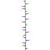 Vidaxl Light Garland Compact con 3000 LED Pastel Multicolor de 65 M PVC