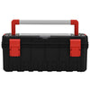 Vidaxl Toolbox 65x28x31.5 cm nero e rosso