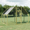Vidaxl Chicken Coop 268x200x190 cm Pinna solida impregnata