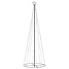 Vidaxl Kegelkerstboom 310 LED de 100x300 cm de blanco tibio