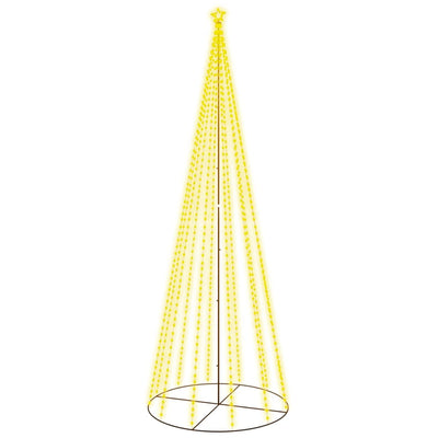 Vidaxl Kegelkerstboom 732 LED White White 160x500 cm