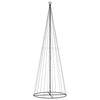 Vidaxl kegelkerstboom 732 led's meerkleurig 160x500 cm