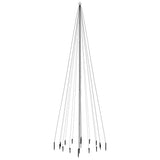 Vidaxl Tree di Natale con perno di terra 1134 LED White White 800 cm - afbeelding 3