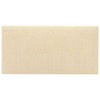 Paneles de pared Vidaxl 12 ST 2.16 m² 60x30 cm de crema de tela