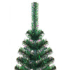Vidaxl kunstkerstboom met iriserende uiteinden 150 cm pvc groen