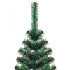 Vidaxl kunstkerstboom met iriserende uiteinden 150 cm pvc groen