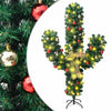 Vidaxl Christmas Cactus con estándar y LED 180 cm PVC Green