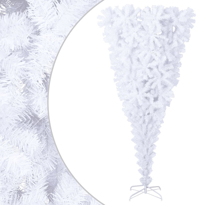 Vidaxl Kunstkerstboom con blanco estándar de 240 cm de 240 cm de blanco