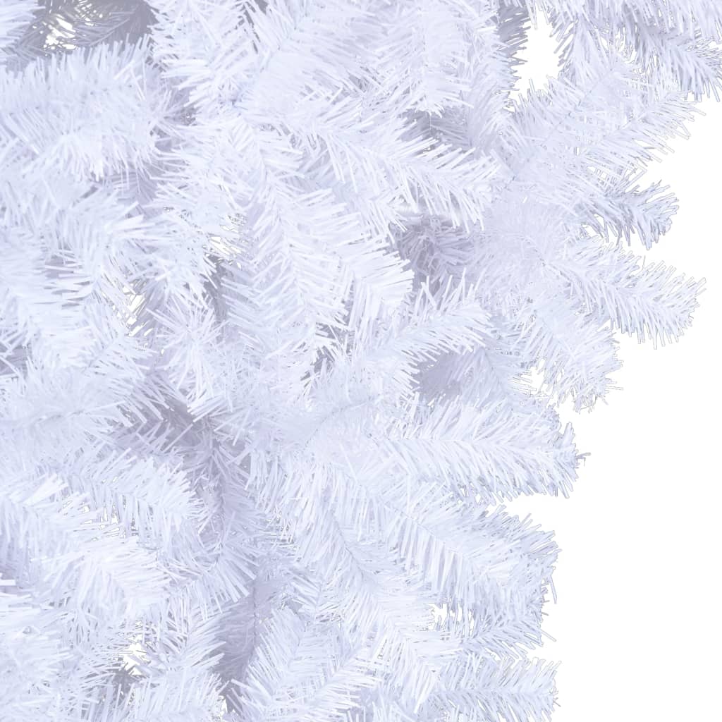 Vidaxl kunstkerstboom met standaard omgekeerd 240 cm wit