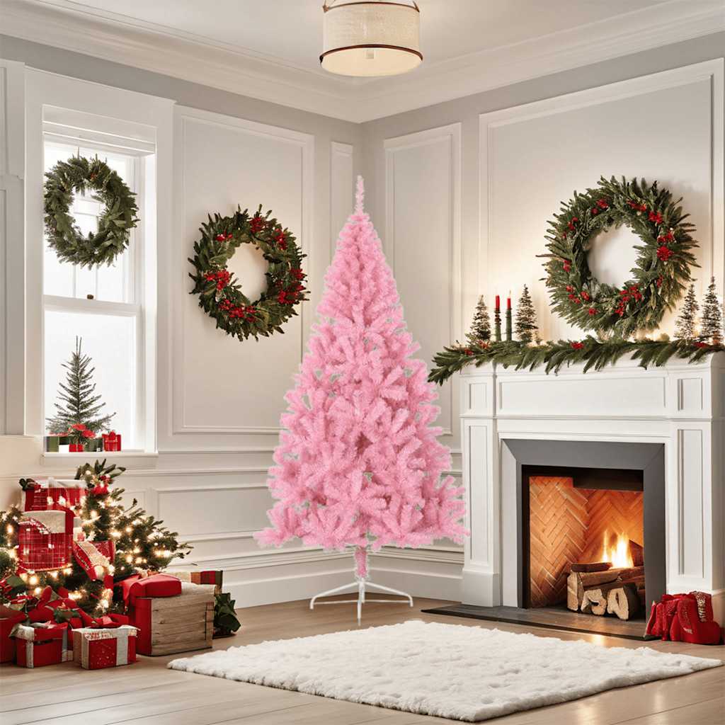 Vidaxl Kunstkerstboom con metà pvc a metà 180 cm standard