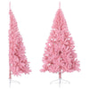Vidaxl Kunstkerstboom con metà pvc da 210 cm standard Pink
