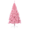 Vidaxl Kunstkerstboom con metà pvc da 210 cm standard Pink