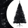 Vidaxl Kunstkerstboom con metà pvc da 180 cm standard Black
