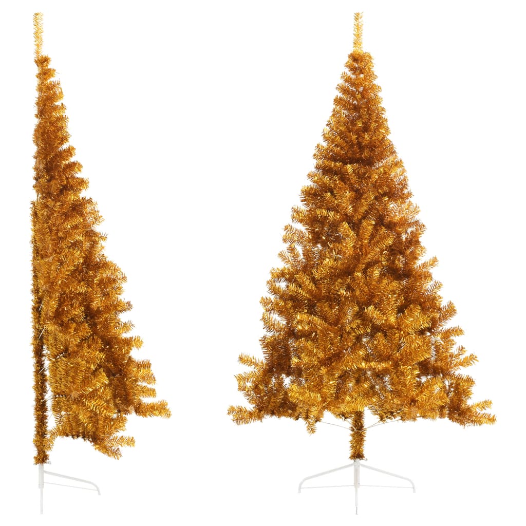 Vidaxl Kunstkerstboom metà con cappuccio standard da 240 cm colorato