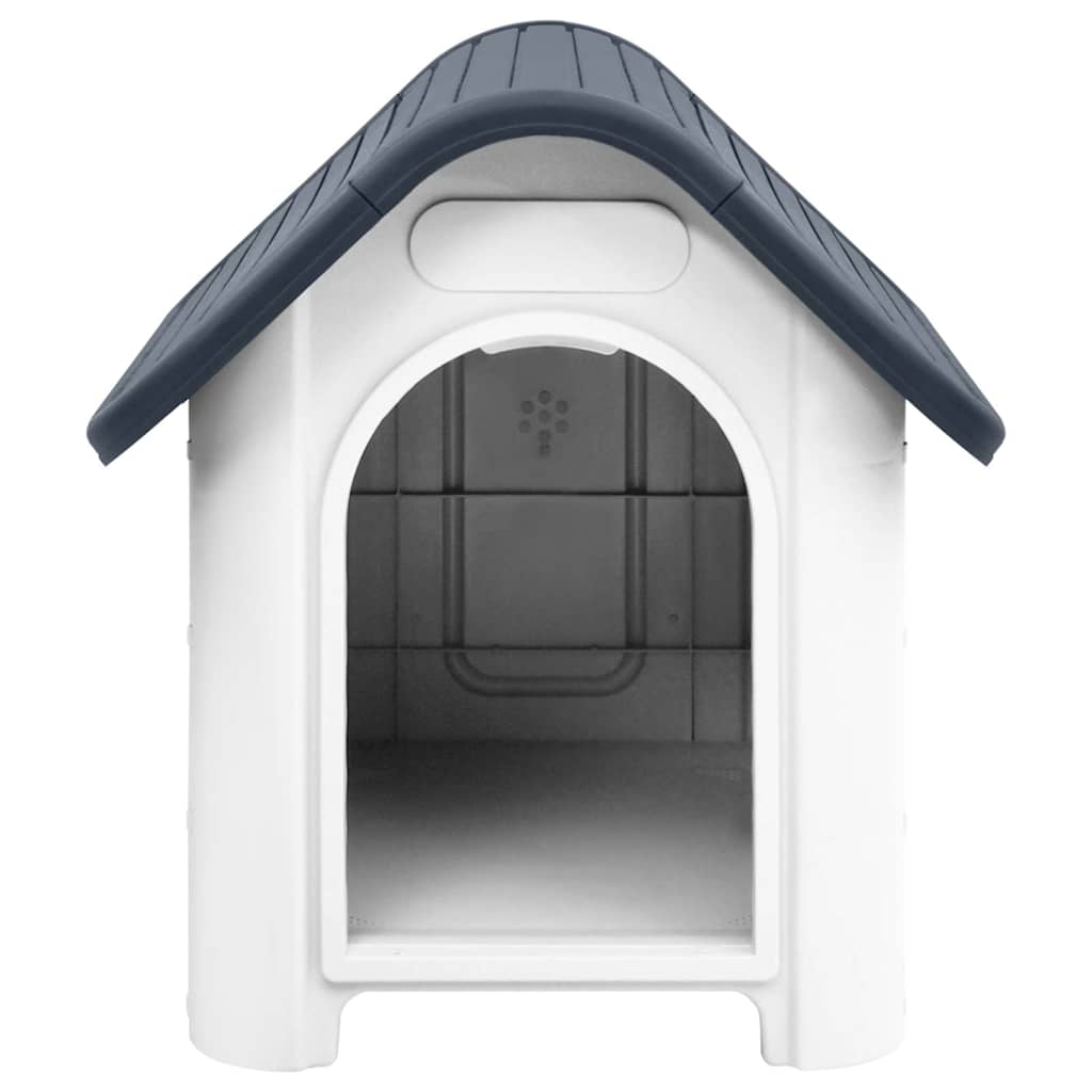 Vidaxl Dog Loft 59x75x66 cm Polypropene Grey